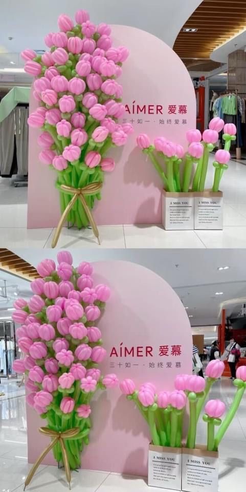 Ứng dụng bong bóng tạo hình trong các sự kiện, dựng background, backdrop